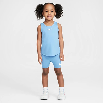 Nike Dri-FIT All Day Play Little Kids' 2-Piece Bike Shorts Set