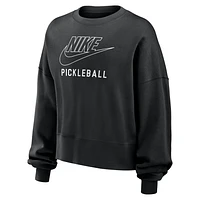 Nike Phoenix Fleece Women's Pickleball Crew-Neck Sweatshirt