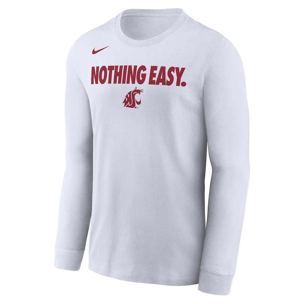 Washington State Men's Nike College Long-Sleeve T-Shirt