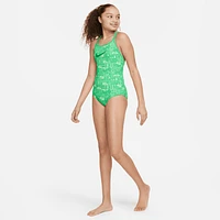 Nike Swim Retro Flow Big Kids' (Girls') T-Back One-Piece Swimsuit