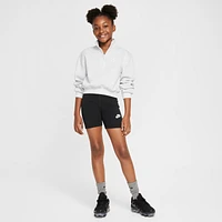 Nike Sportswear Club Big Kids' (Girls') Fleece 1/2-Zip Top