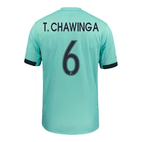 Temwa Chaŵinga KC Current 2025 Stadium Away Men's Nike Dri-FIT NWSL Replica Jersey