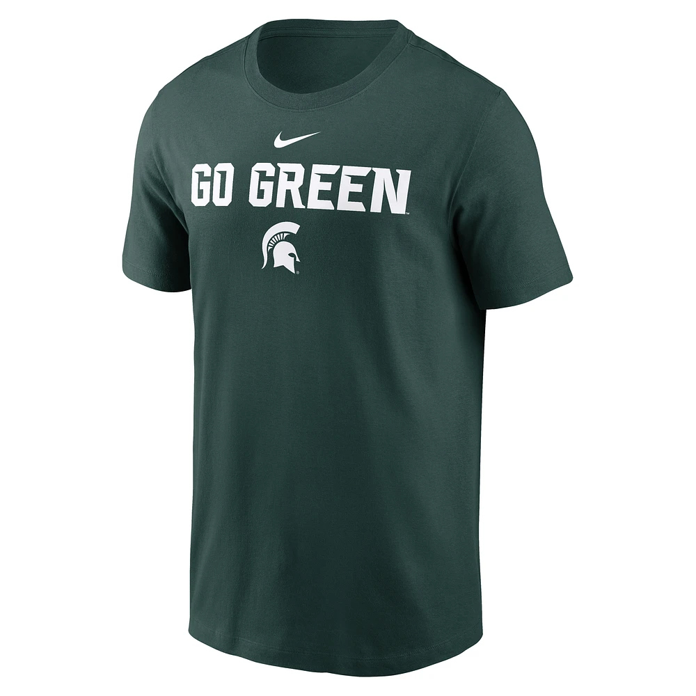 Michigan State Sideline Mantra Men's Nike Dri-FIT College T-Shirt