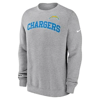 Los Angeles Chargers Club Men's Nike NFL Pullover Crew