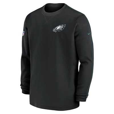 Philadelphia Eagles Sideline Coach Men’s Nike NFL Long-Sleeve Top