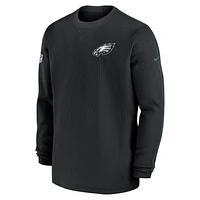 Philadelphia Eagles Sideline Coach Men’s Nike NFL Long-Sleeve Top