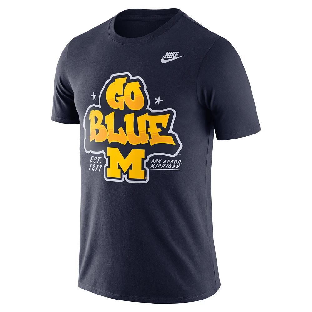 Michigan Men's Nike College T-Shirt