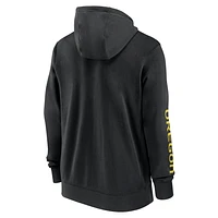 Oregon Ducks Sideline Team Issue Men's Nike College Full-Zip Hoodie