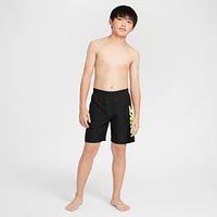 Nike Swim Breaker Big Kids' (Boys') 7" Brief-Lined Volley Shorts