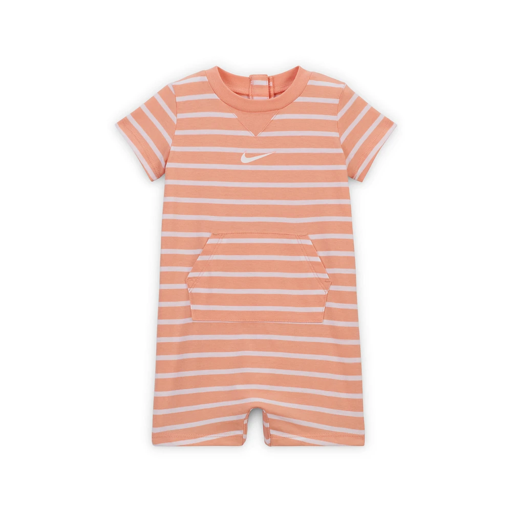 Nike Essentials Baby (0-9M) Short Sleeve Romper
