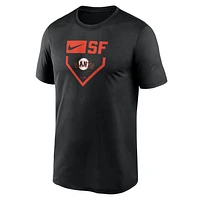 San Francisco Giants Home Plate Icon Legend Men's Nike Dri-FIT MLB T-Shirt