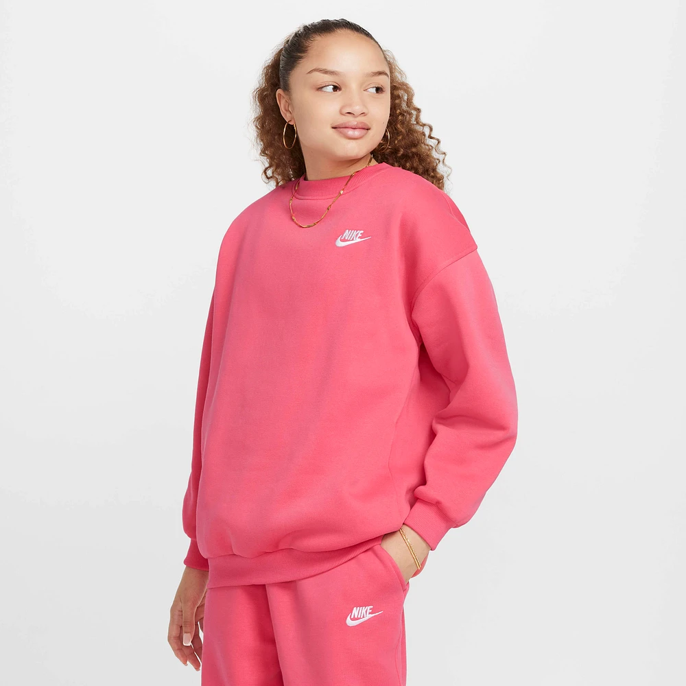 Nike Sportswear Club Fleece Big Kids' Oversized Sweatshirt