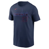 Bo Bichette Toronto Blue Jays City Connect Fuse Men's Nike MLB T-Shirt