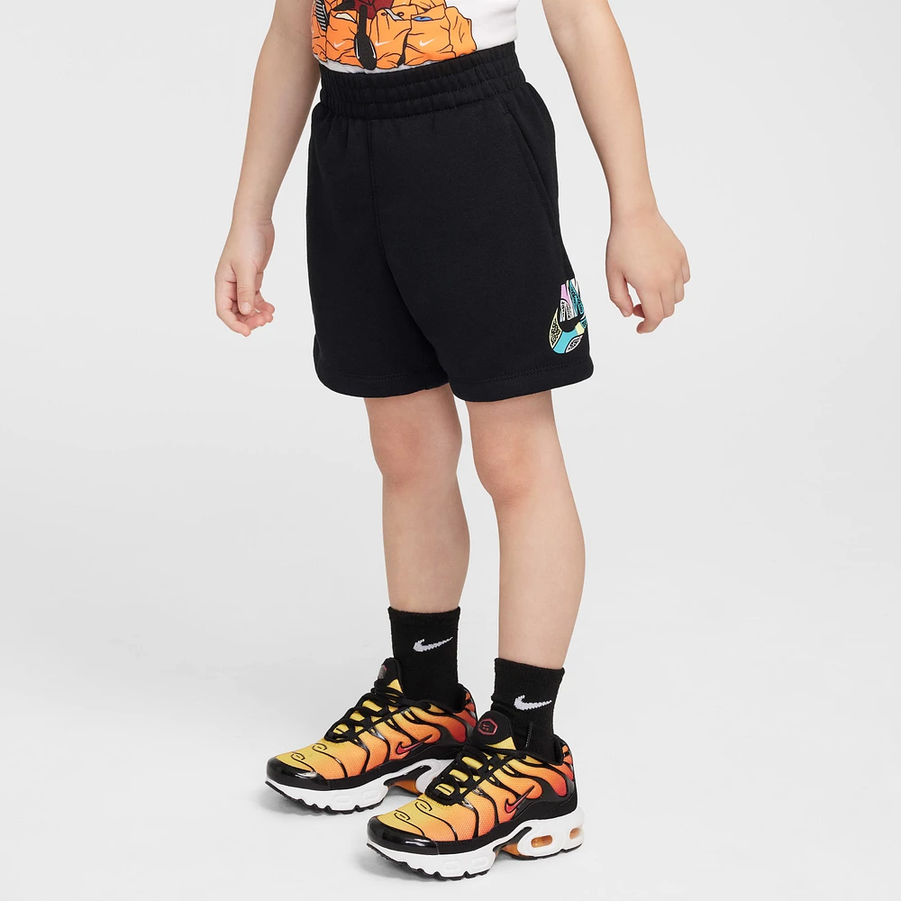 Nike Sportswear "Outside the Lines" Toddler French Terry Shorts