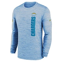 Los Angeles Chargers Sideline Velocity Men's Nike Dri-FIT NFL Long-Sleeve T-Shirt