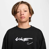 Nike Sportswear Breaking Big Kids' Fleece Top