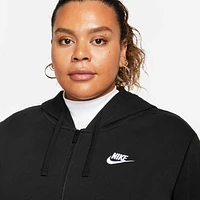 Nike Sportswear Club Fleece Women's Full-Zip Hoodie (Plus Size)