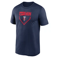 Minnesota Twins Home Plate Icon Legend Men's Nike Dri-FIT MLB T-Shirt