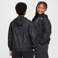 Nike Sportswear Windrunner Big Kids' Hooded Repel Jacket