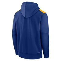 Seattle Mariners Authentic Collection City Connect Men's Nike Therma MLB Pullover Hoodie