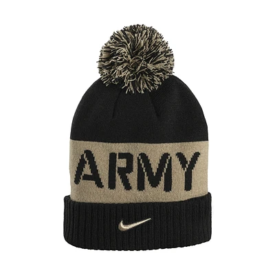 Army Nike College Pom Beanie