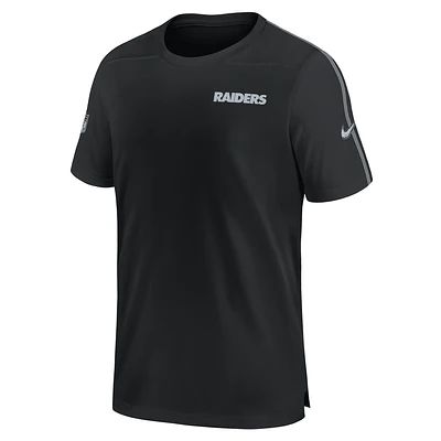 Las Vegas Raiders Sideline Coach Men's Nike Dri-FIT NFL Top