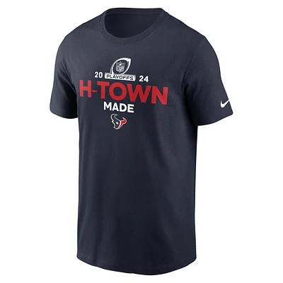 Houston Texans 2024 NFL Playoffs Men's Nike T-Shirt