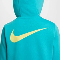 Club América Big Kids' (Boys') Nike Soccer Full-Zip French Terry Hoodie