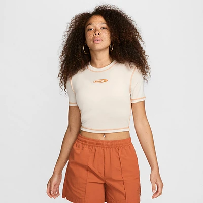 Nike Sportswear Chill Knit Women's Slim Cropped T-Shirt