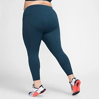 Nike Universa Women's Medium-Support High-Waisted 7/8 Leggings with Pockets (Plus Size)