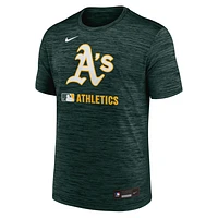 Athletics Authentic Collection Velocity Men's Nike Dri-FIT MLB T-Shirt