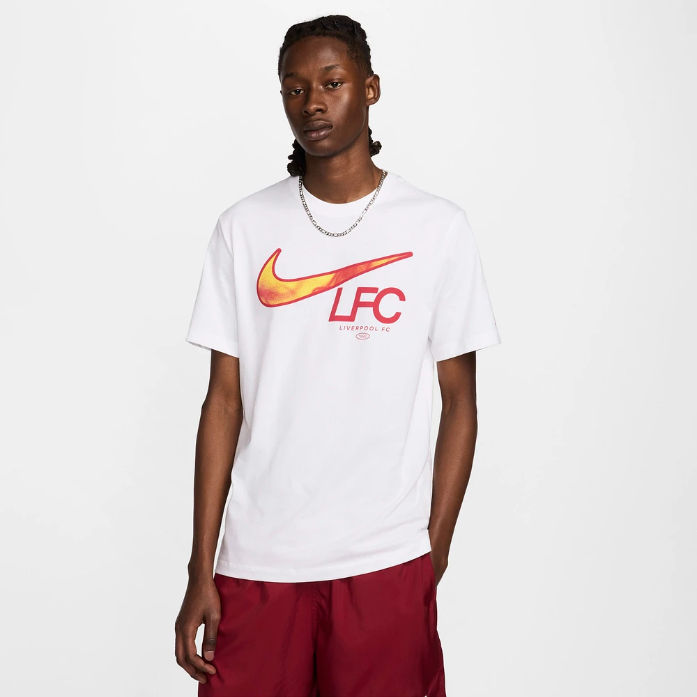 Liverpool FC Swoosh Men's Nike Soccer T-Shirt