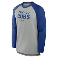 Chicago Cubs Authentic Collection Game Time Men's Nike Breathe MLB Long-Sleeve T-Shirt