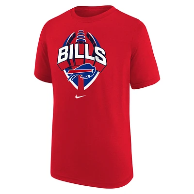 Buffalo Bills Legend Icon Big Kids’ Nike Dri-FIT NFL T-Shirt