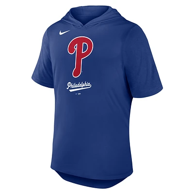 Philadelphia Phillies Logo Men's Nike Dri-FIT MLB Hooded T-Shirt