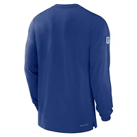 New York Giants Sideline Player Team Issue Men’s Nike Dri-FIT Long-Sleeve Top