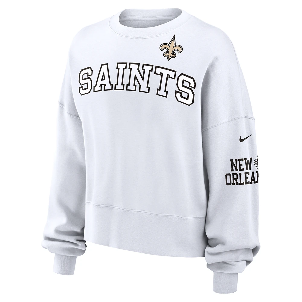 New Orleans Saints Women's Nike NFL Pullover Crew