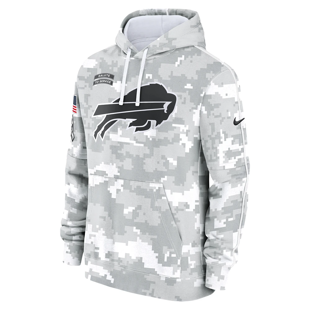 Buffalo Bills Salute to Service Primary Edge Club Men's Nike NFL Pullover Hoodie