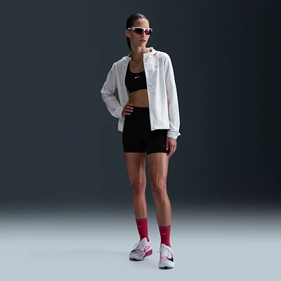 Nike Swift Women's High-Waisted 4" Tight Running Shorts with Pockets