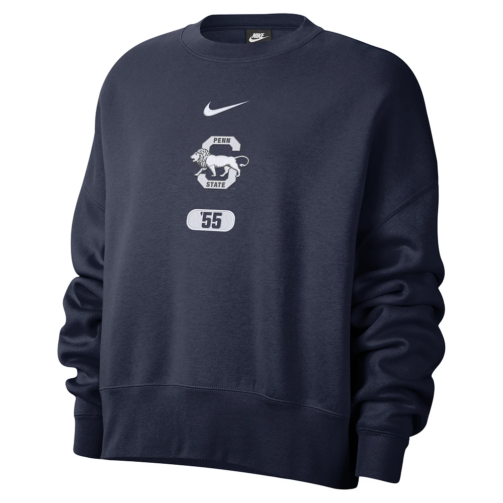 Penn State Women's Nike College Crew-Neck Sweatshirt