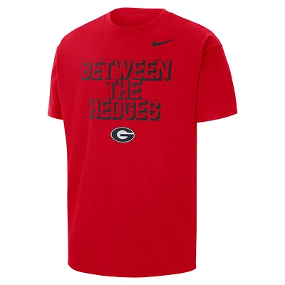 Georgia Men's Nike College Max90 Crew-Neck T-Shirt