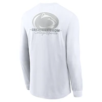 Penn State 2025 White Out Men's Nike College Long-Sleeve T-Shirt