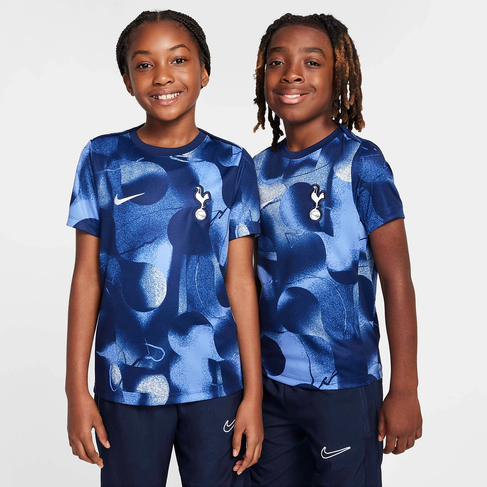 Tottenham Hotspur Academy Pro Big Kids' Nike Dri-FIT Soccer Pre-Match Short-Sleeve Top