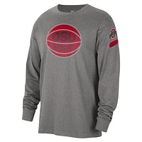 Ohio State Fast Break Men's Nike College Long-Sleeve T-Shirt