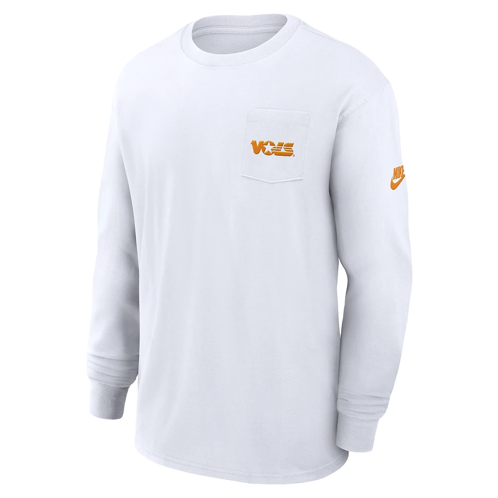 Tennessee Volunteers Legacy Max90 Pocket Men's Nike College Long-Sleeve T-Shirt