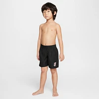 Nike Swim Breaker Little Kids' (Boys') 5" Brief-Lined Volley Shorts