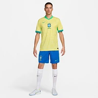 Brazil 2024 Stadium Home Men's Nike Dri-FIT Soccer Replica Shorts