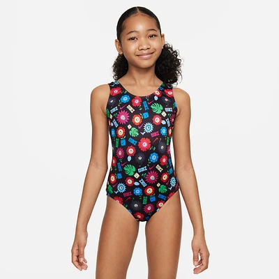 Nike Swim Garden Party Big Kids' (Girls') U-Back One-Piece Swimsuit