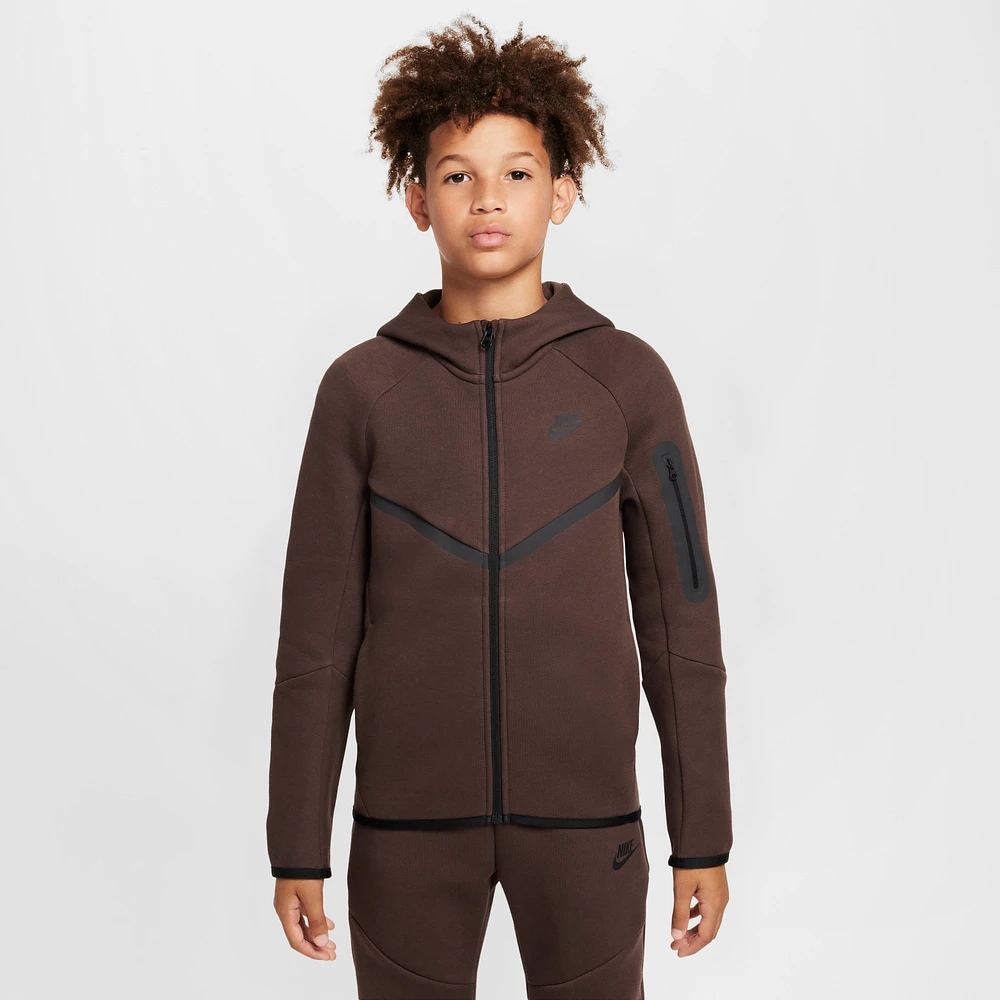 Nike Sportswear Tech Fleece Big Kids' Full-Zip Hoodie