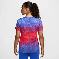 USA One Women's Nike Dri-FIT Running Short-Sleeve Top